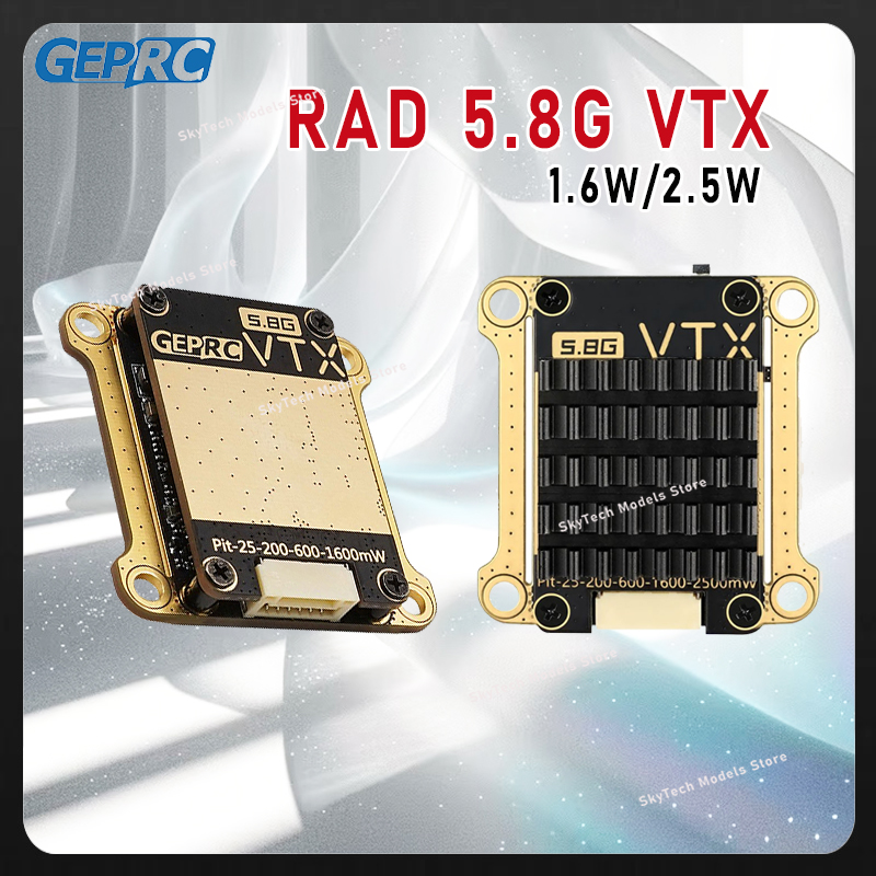 GEPRC RAD 5.8G VTX -1.6W/2.5W  - Geprc Rad Vtx 5.8G 2.5W recensie en prijs
