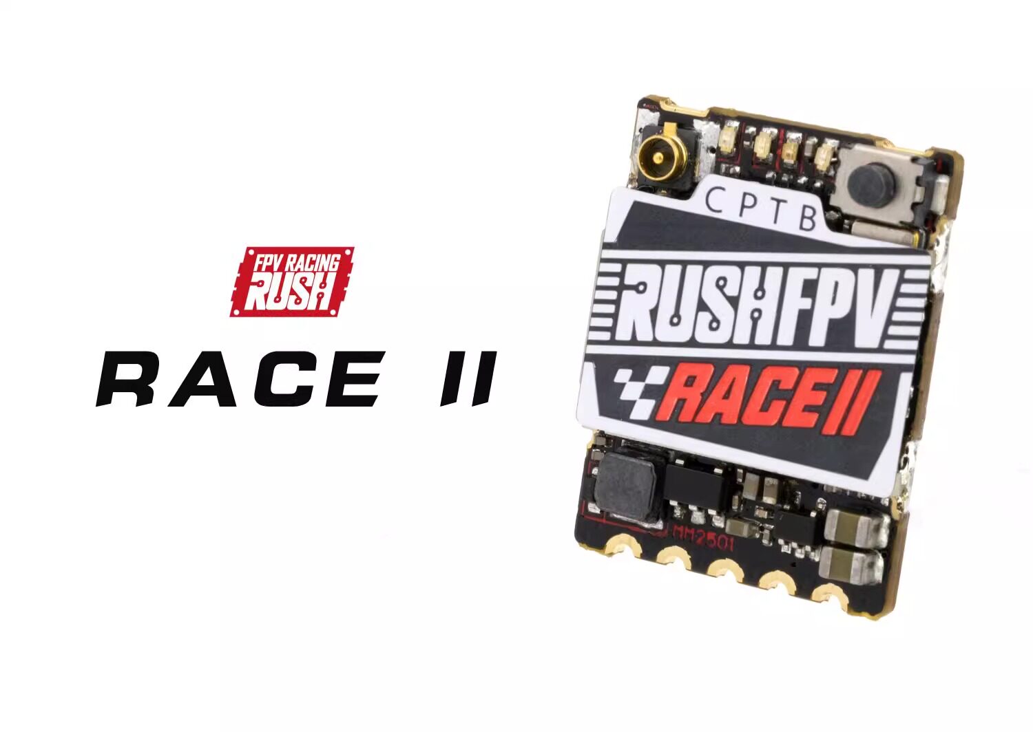 RUSHFPV 5.8G Analoge VTX SOLO  - Foxeer Reaper Extreme 2.5W Vtx recensie en prijs