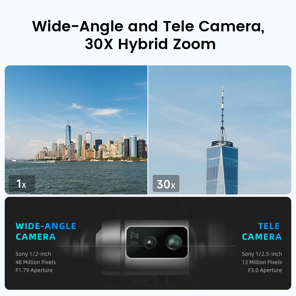 FIMI X8 Tele Max drone met 20  - Skyzone Sky04X Pro Oled Fpv Goggles recensie en prijs